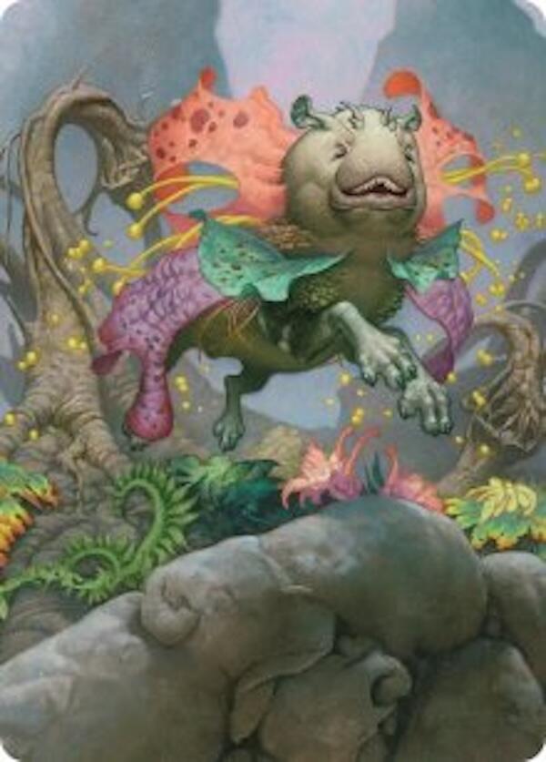 Vibrance Art Card [Lorwyn Eclipsed Art Series] | Black Swamp Games