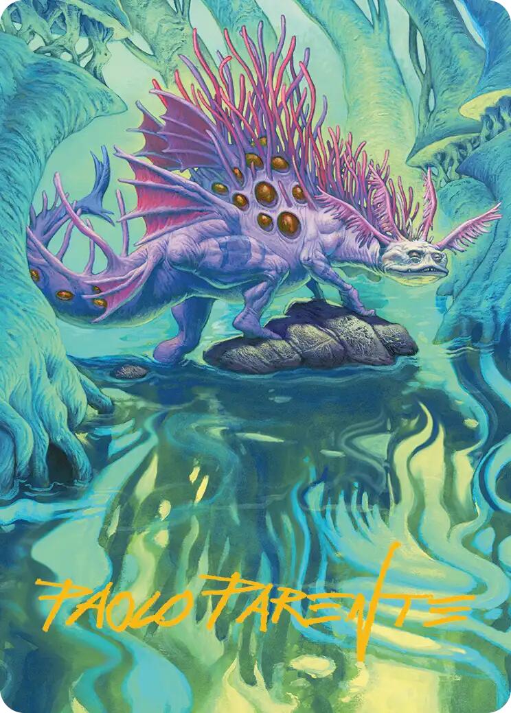 Wistfulness Art Card (Gold-Stamped Signature) [Lorwyn Eclipsed Art Series] | Black Swamp Games