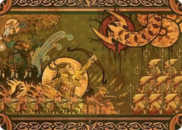 Chronicle of Victory Art Card [Lorwyn Eclipsed Art Series] | Black Swamp Games