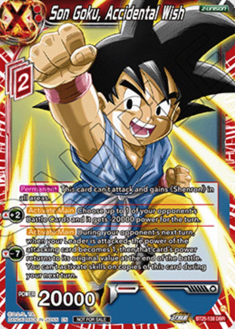Son Goku, Accidental Wish (Ultra-Bout Series Tournament Pack Vol.1) (BT25-138) [Tournament Promotion Cards] | Black Swamp Games