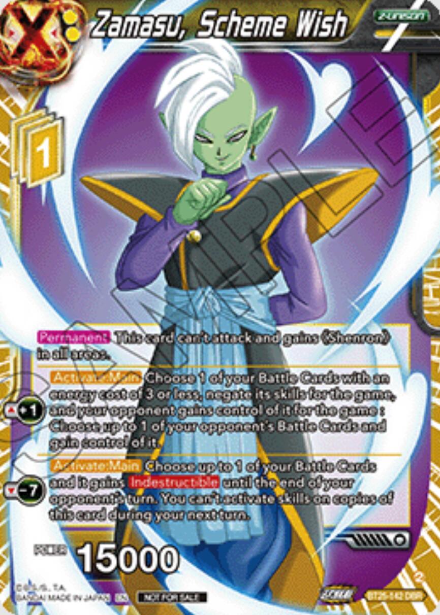 Zamasu, Scheme Wish (Ultra-Bout Series Tournament Pack Vol.1) (BT25-142) [Tournament Promotion Cards] | Black Swamp Games