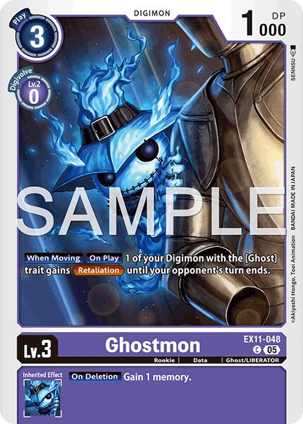 Ghostmon [EX11-048] [Dawn of Liberator] | Black Swamp Games