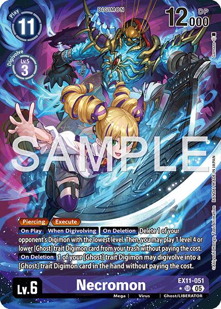 Necromon [EX11-051] (Alternate Art) [Dawn of Liberator] | Black Swamp Games