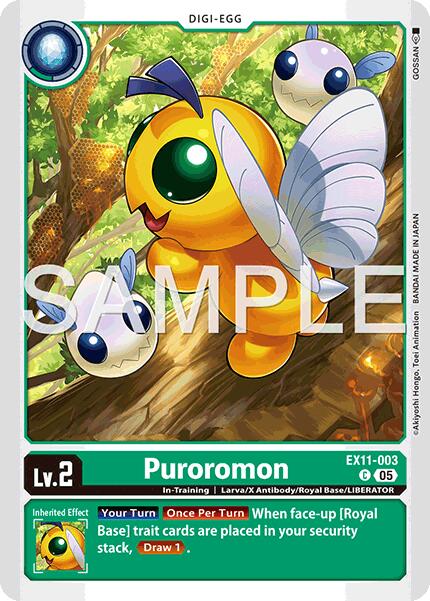 Puroromon [EX11-003] [Dawn of Liberator] | Black Swamp Games