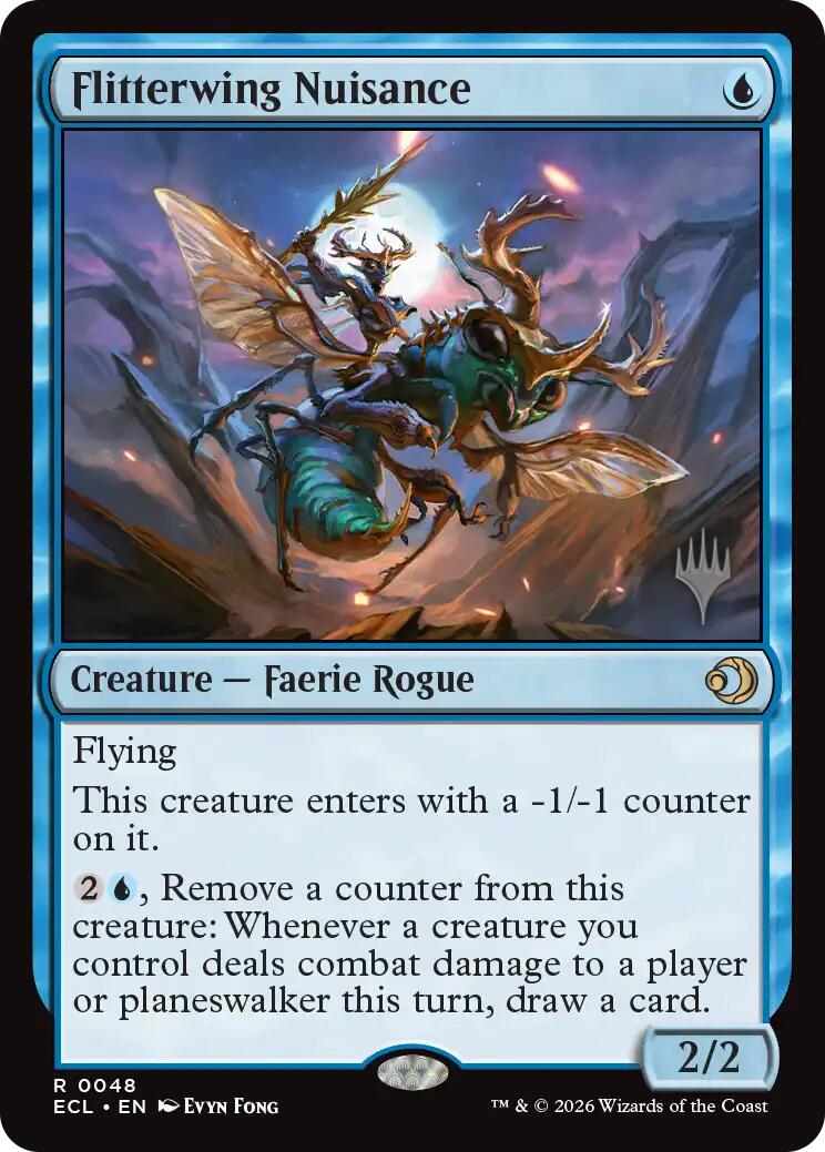 Flitterwing Nuisance [Lorwyn Eclipsed Promos] | Black Swamp Games