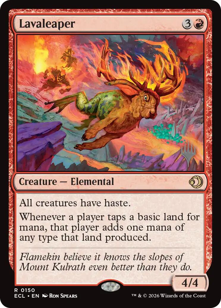 Lavaleaper [Lorwyn Eclipsed Promos] | Black Swamp Games