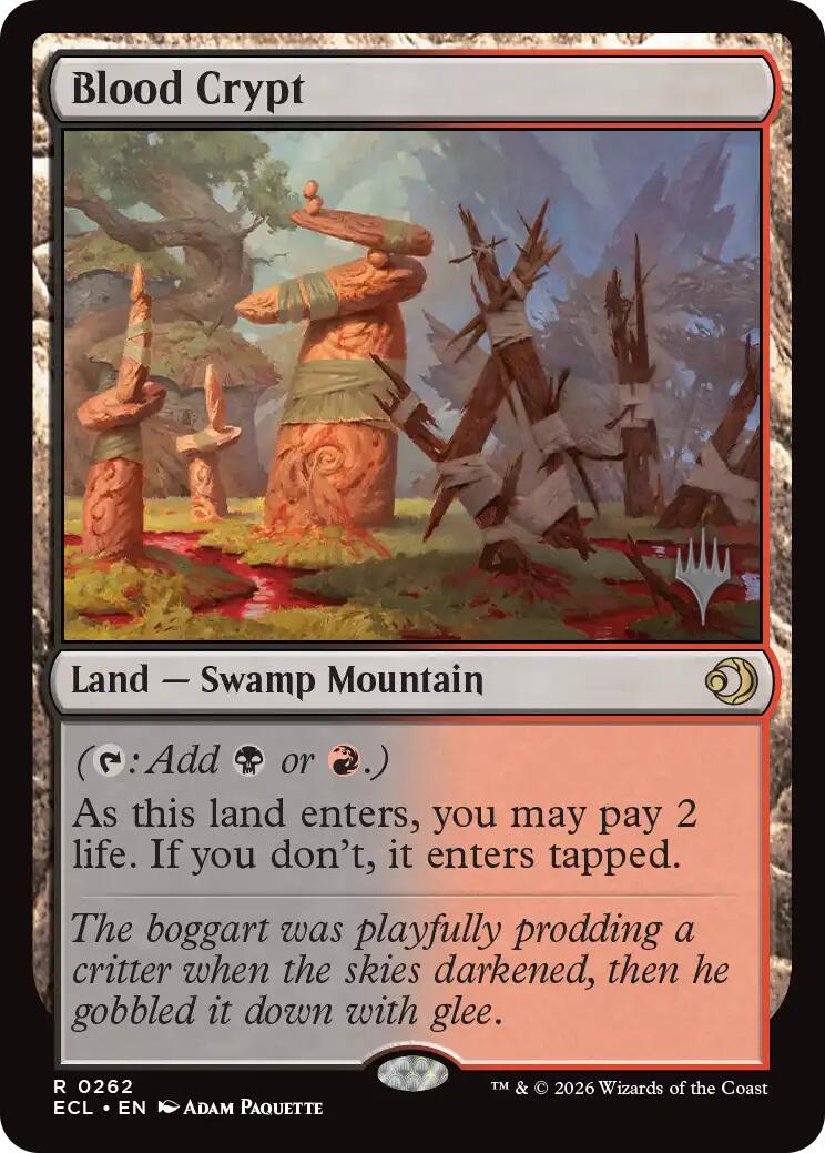 Blood Crypt [Lorwyn Eclipsed Promos] | Black Swamp Games