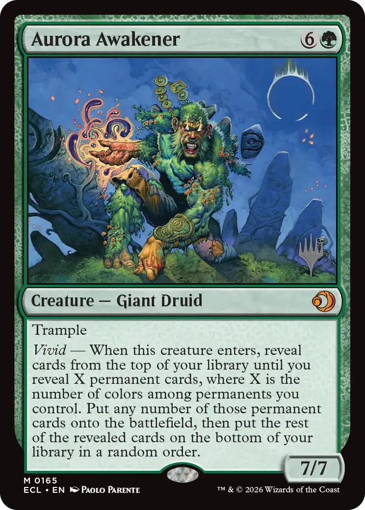 Aurora Awakener [Lorwyn Eclipsed Promos] | Black Swamp Games