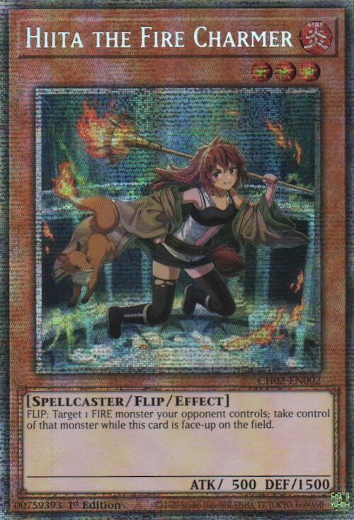 Hiita the Fire Charmer (Starlight Rare) [CH02-EN002] Starlight Rare | Black Swamp Games