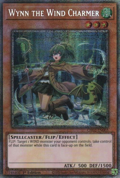 Wynn the Wind Charmer (Starlight Rare) [CH02-EN003] Starlight Rare | Black Swamp Games