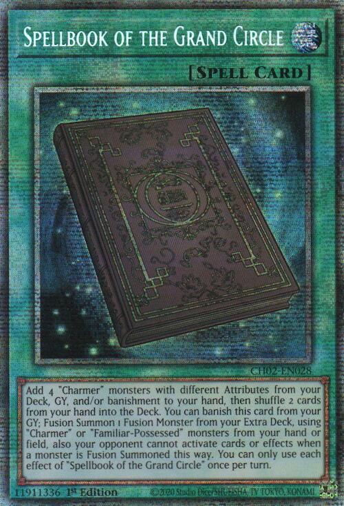 Spellbook of the Grand Circle (Starlight Rare) [CH02-EN028] Starlight Rare | Black Swamp Games