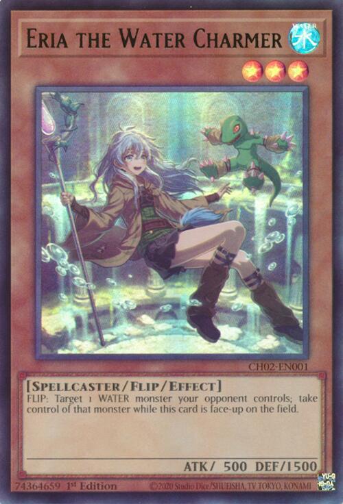 Eria the Water Charmer (Ultra Rare) [CH02-EN001] Ultra Rare | Black Swamp Games