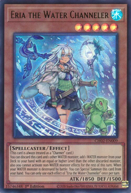 Eria the Water Channeler [CH02-EN009] Ultra Rare | Black Swamp Games