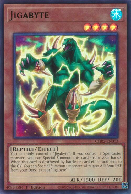 Jigabyte [CH02-EN013] Ultra Rare | Black Swamp Games