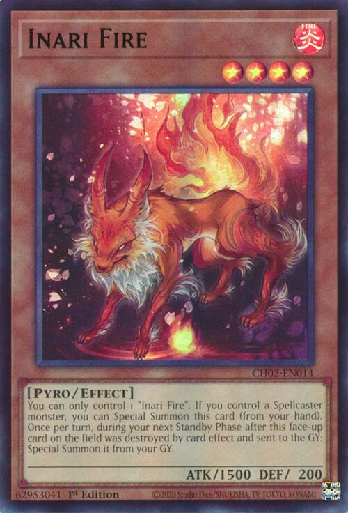 Inari Fire [CH02-EN014] Ultra Rare | Black Swamp Games