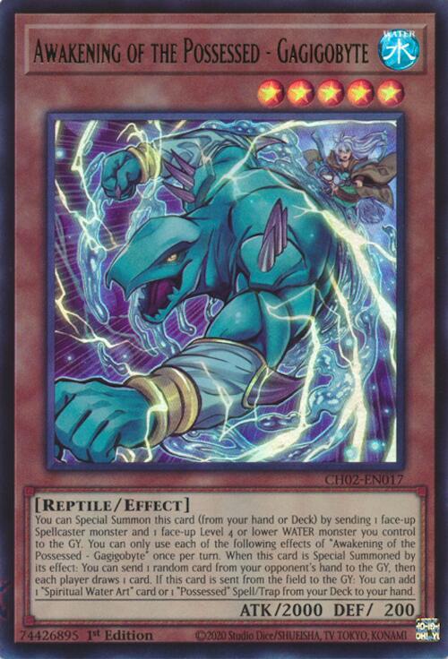 Awakening of the Possessed - Gagigobyte [CH02-EN017] Ultra Rare | Black Swamp Games