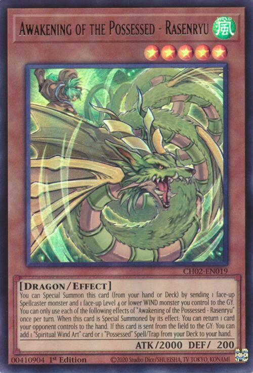 Awakening of the Possessed - Rasenryu [CH02-EN019] Ultra Rare | Black Swamp Games