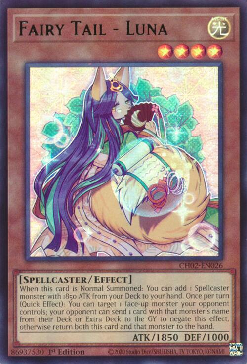Fairy Tail - Luna [CH02-EN026] Ultra Rare | Black Swamp Games