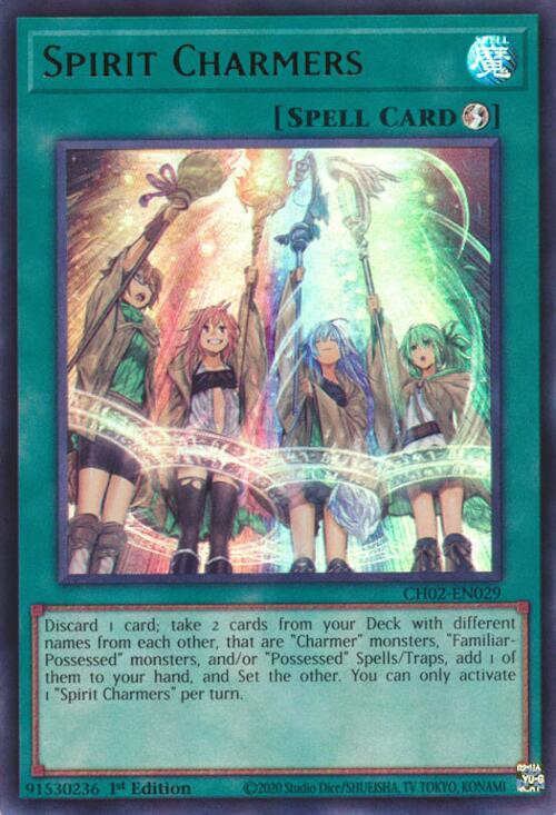 Spirit Charmers [CH02-EN029] Ultra Rare | Black Swamp Games