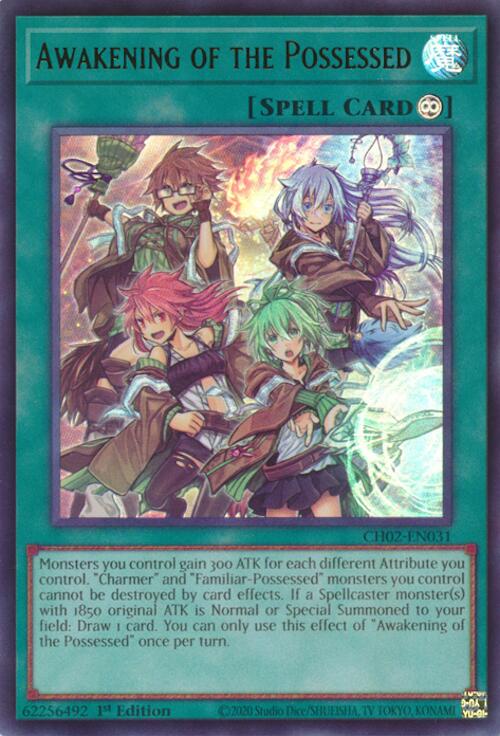Awakening of the Possessed [CH02-EN031] Ultra Rare | Black Swamp Games