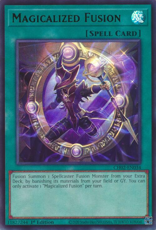 Magicalized Fusion [CH02-EN034] Ultra Rare | Black Swamp Games
