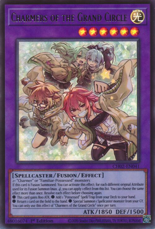 Charmers of the Grand Circle (Ultra Rare) [CH02-EN041] Ultra Rare | Black Swamp Games