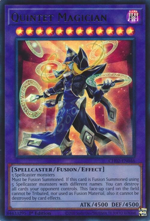 Quintet Magician [CH02-EN046] Ultra Rare | Black Swamp Games