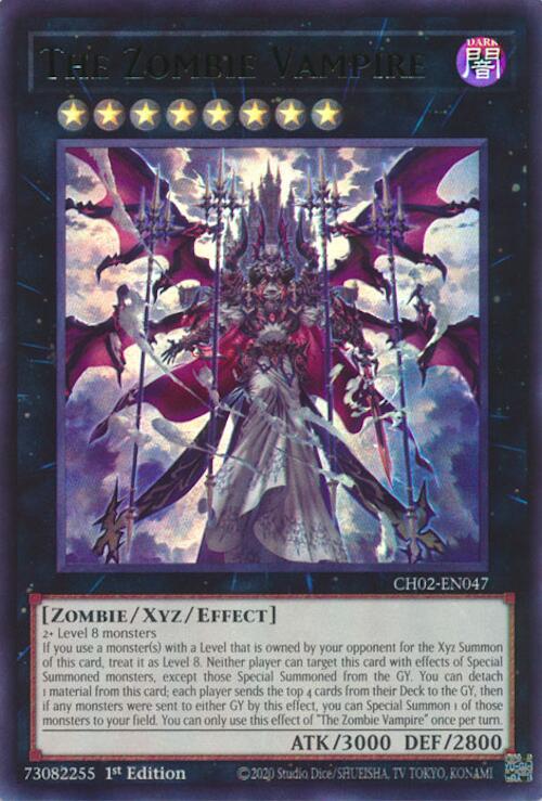 The Zombie Vampire [CH02-EN047] Ultra Rare | Black Swamp Games