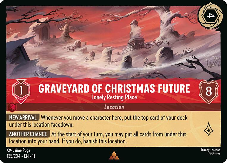 Graveyard of Christmas Future - Lonely Resting Place (135/204) [Winterspell] | Black Swamp Games