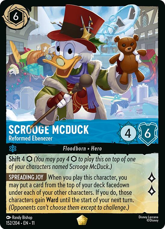 Scrooge McDuck - Reformed Ebenezer (152/204) [Winterspell] | Black Swamp Games
