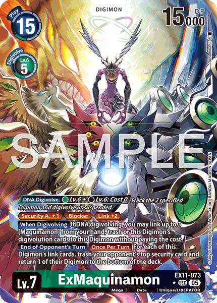 ExMaquinamon [EX11-073] (Alternate Art) [Dawn of Liberator] | Black Swamp Games