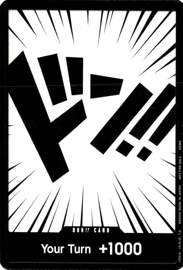 DON!! Card [One Piece Demo Deck Cards] | Black Swamp Games
