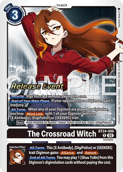The Crossroad Witch [BT24-086] [Time Stranger Release Events Cards] | Black Swamp Games