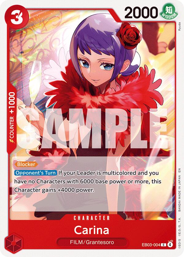 Carina [Extra Booster: One Piece Heroines Edition] | Black Swamp Games
