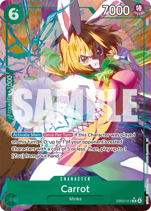 Carrot (Alternate Art) [Extra Booster: One Piece Heroines Edition] | Black Swamp Games
