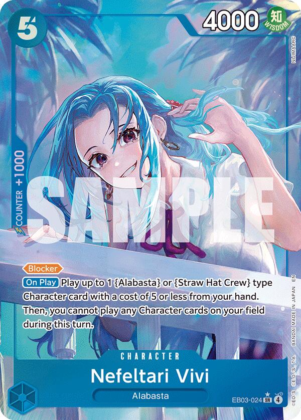 Nefeltari Vivi (Alternate Art) [Extra Booster: One Piece Heroines Edition] | Black Swamp Games