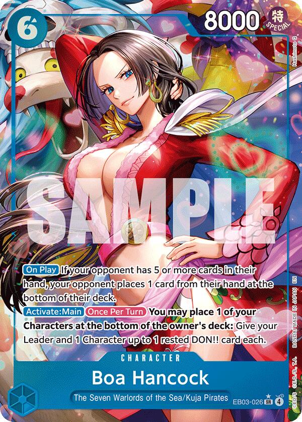 Boa Hancock (Alternate Art) [Extra Booster: One Piece Heroines Edition] | Black Swamp Games