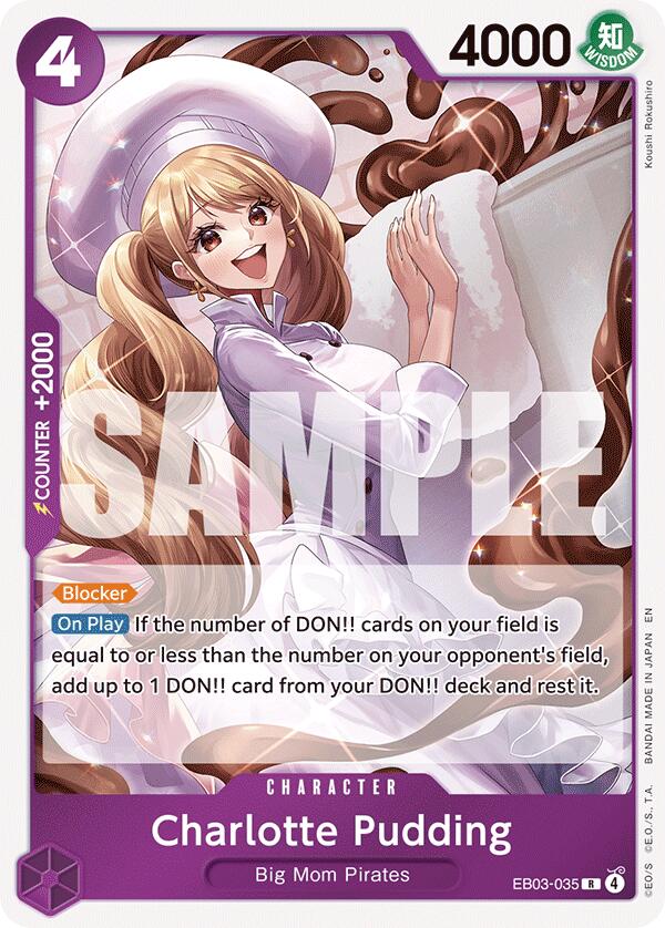 Charlotte Pudding [Extra Booster: One Piece Heroines Edition] | Black Swamp Games