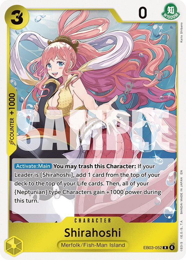 Shirahoshi [Extra Booster: One Piece Heroines Edition] | Black Swamp Games