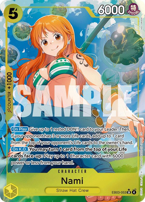 Nami (Alternate Art) [Extra Booster: One Piece Heroines Edition] | Black Swamp Games