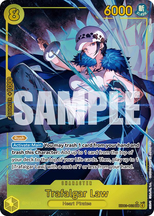 Trafalgar Law (Alternate Art) [Extra Booster: One Piece Heroines Edition] | Black Swamp Games