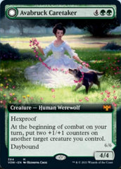 Avabruck Caretaker // Hollowhenge Huntmaster (Extended Art) [Innistrad: Crimson Vow] | Black Swamp Games