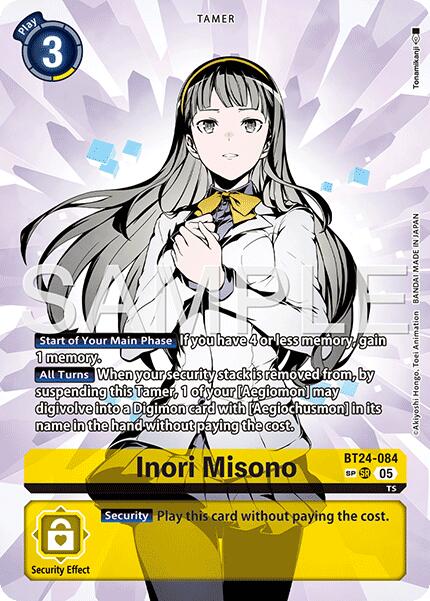 Inori Misono [BT24-084] (SP) [Time Stranger] | Black Swamp Games