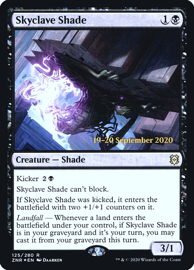 Skyclave Shade [Zendikar Rising Prerelease Promos] | Black Swamp Games