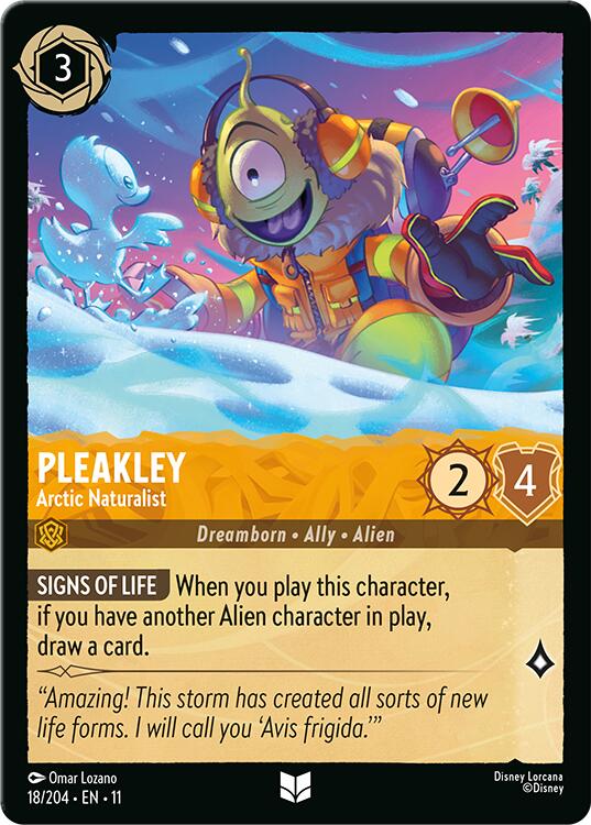 Pleakley - Arctic Naturalist (18/204) [Winterspell] | Black Swamp Games