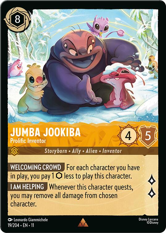 Jumba Jookiba - Prolific Inventor (19/204) [Winterspell] | Black Swamp Games