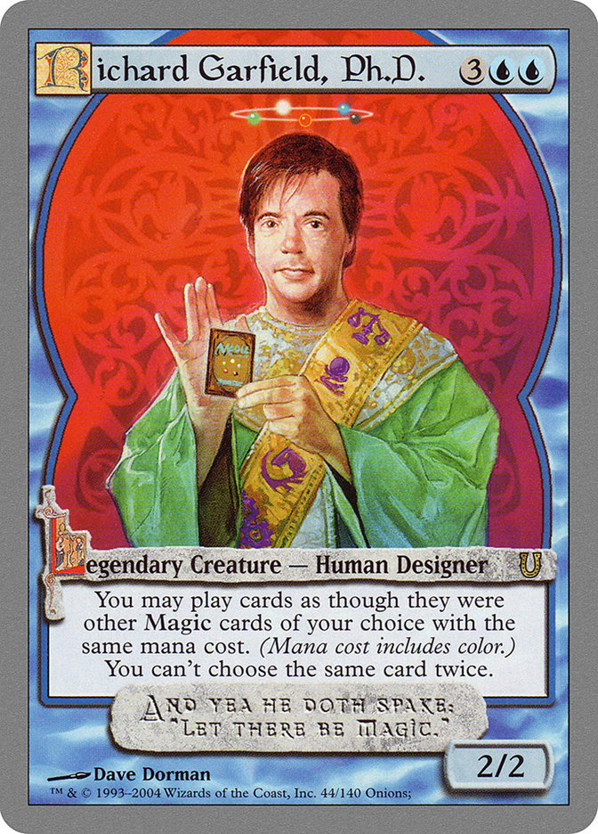 Richard Garfield, Ph.D. [Unhinged] | Black Swamp Games