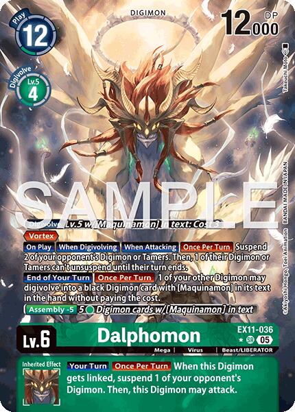 Dalphomon [EX11-036] (Alternate Art) [Dawn of Liberator] | Black Swamp Games