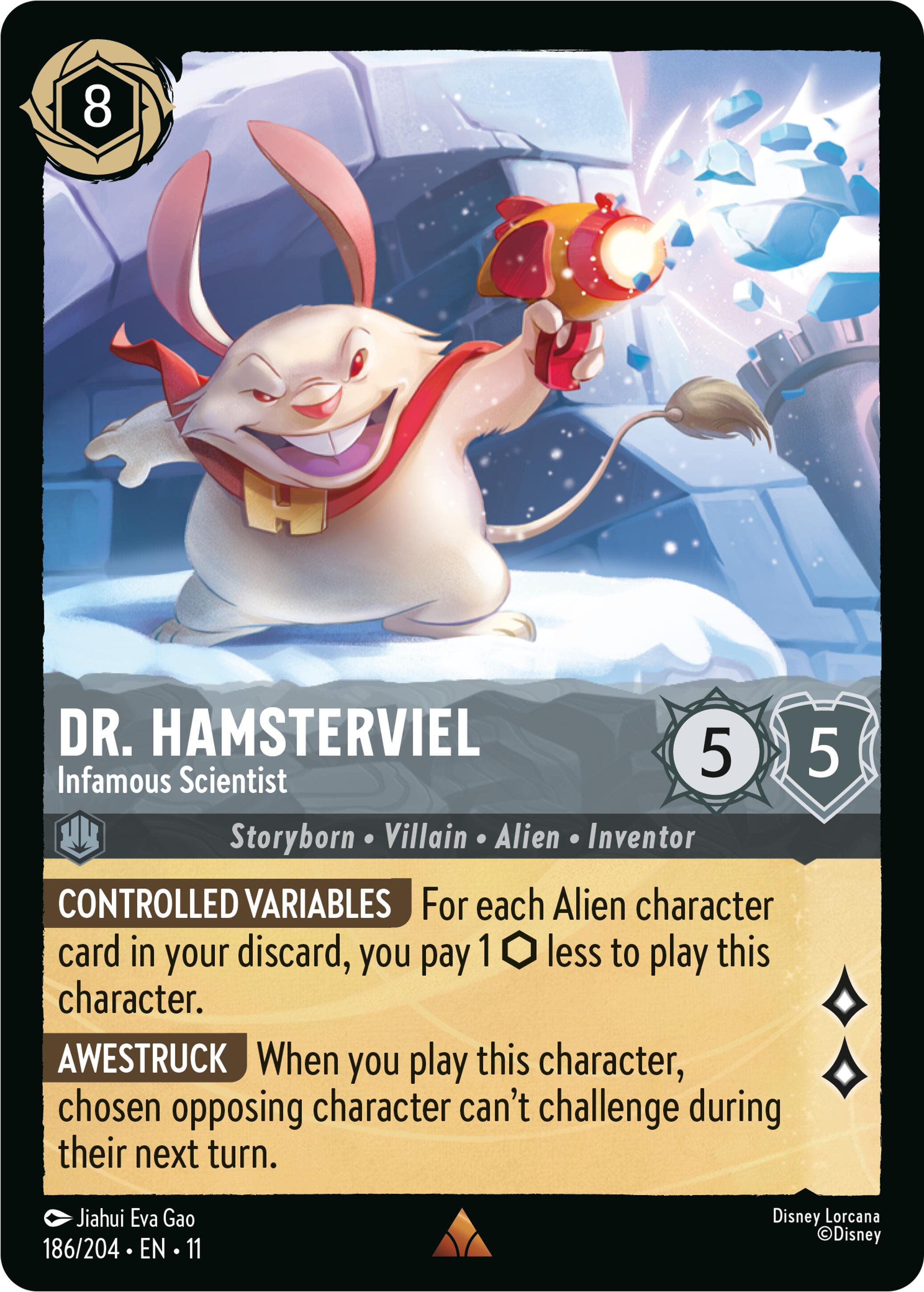 Dr. Hamsterviel - Infamous Scientist (186/204) [Winterspell] | Black Swamp Games
