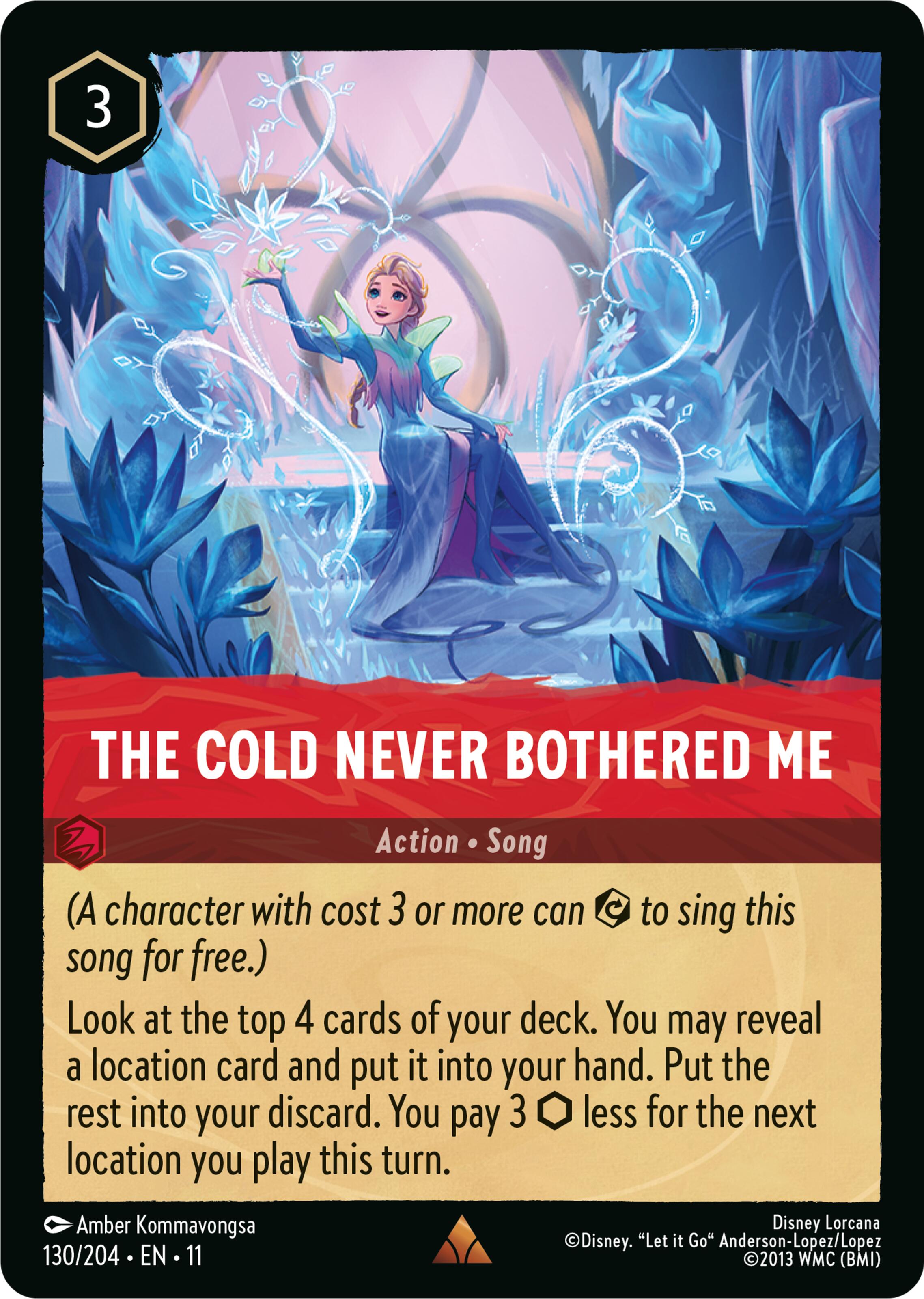 The Cold Never Bothered Me (130/204) [Winterspell] | Black Swamp Games